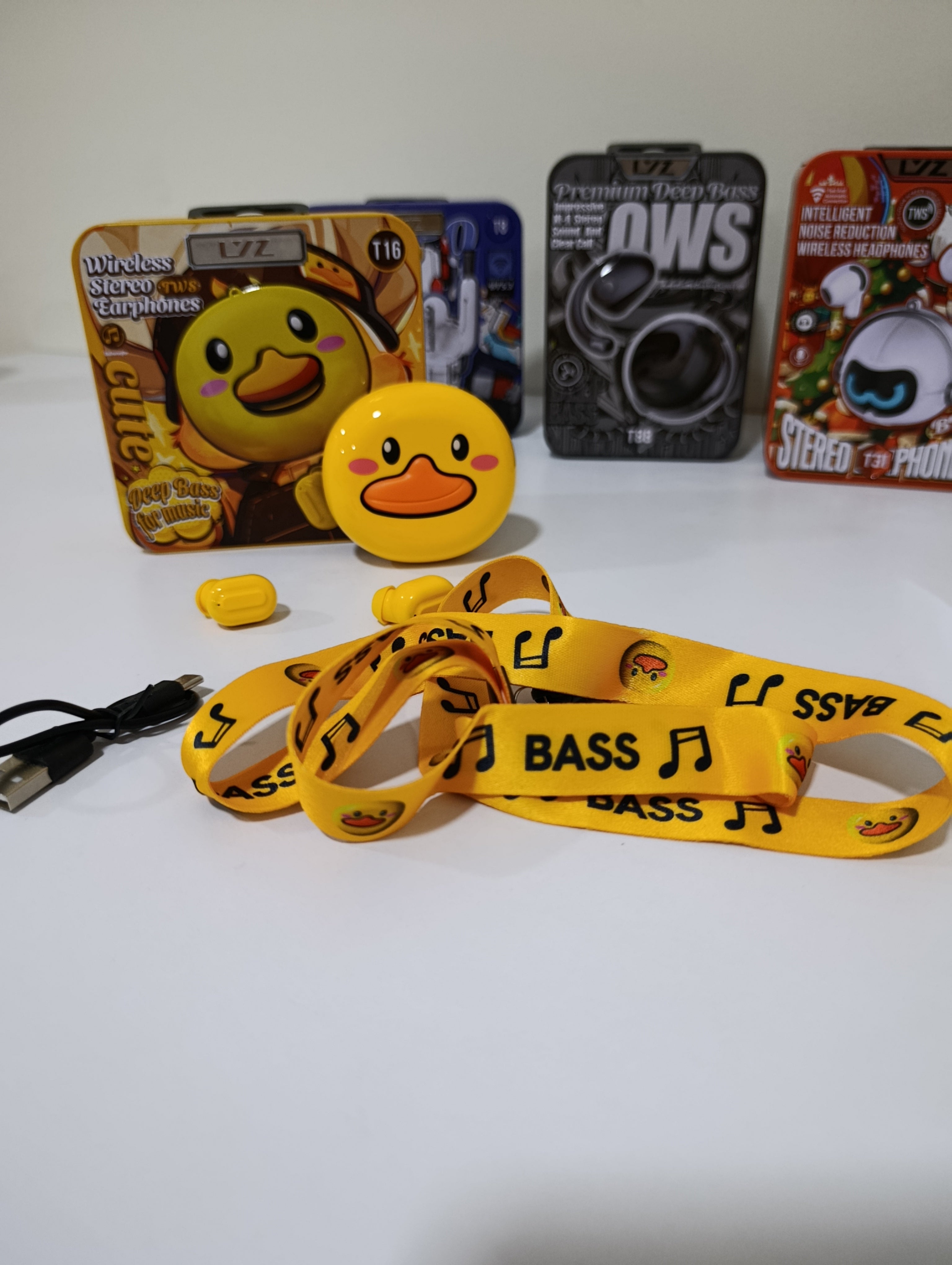 Audífonos Inalámbricos Bluetooth TWS BT-16 Patito