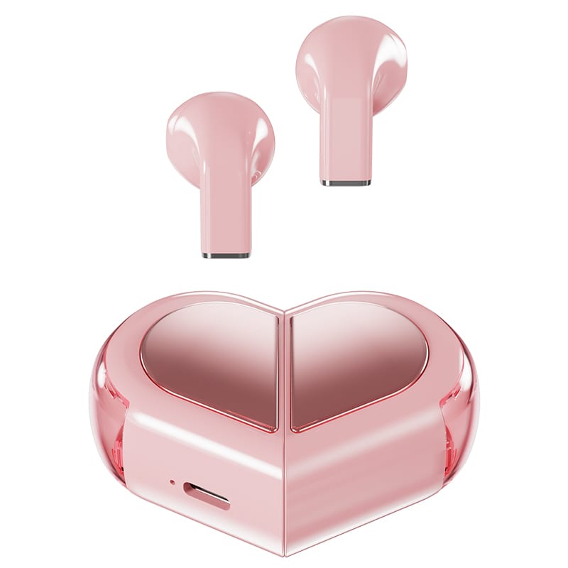 Audífonos Inalámbricos Bluetooth TWS BK520 Corazón